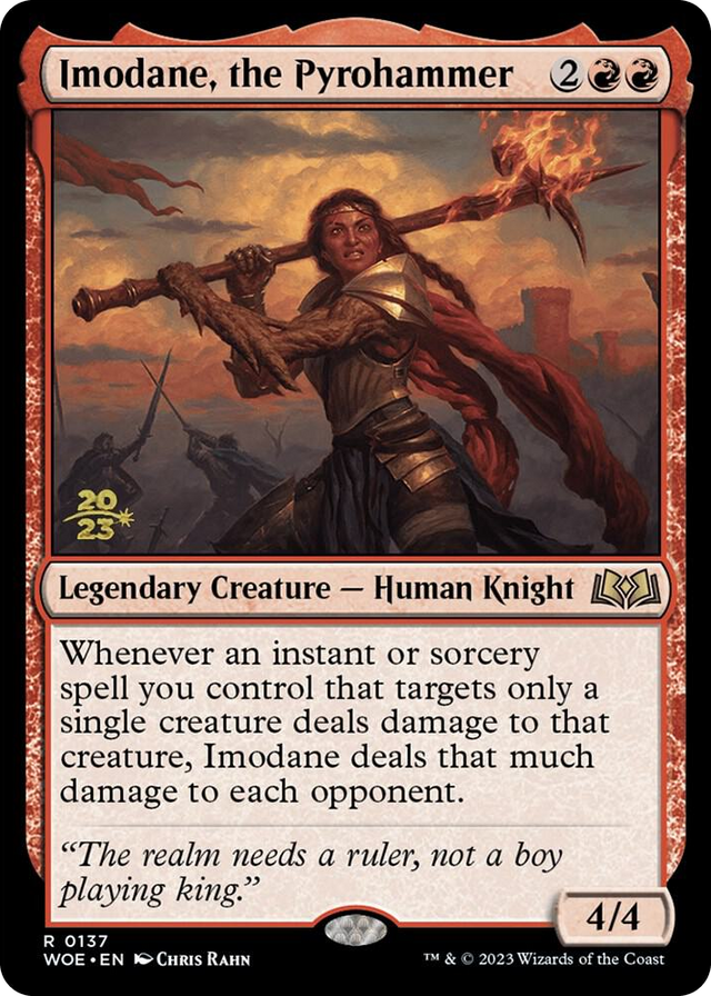 0137 Imodane, the Pyrohammer R Prerelease Cards
