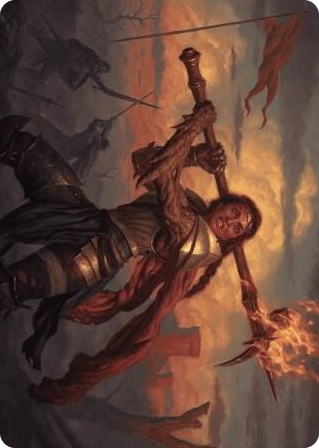 Imodane, the Pyrohammer Art Card #18 S - Art Series: Wilds of Eldraine Pokemon card