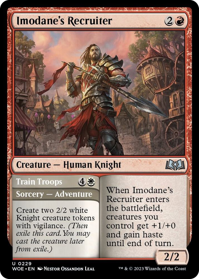 0229 Imodane's Recruiter U Wilds of Eldraine