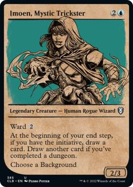 0385 Imoen, Mystic Trickster (Showcase) U Commander Legends: Battle for Baldur's Gate