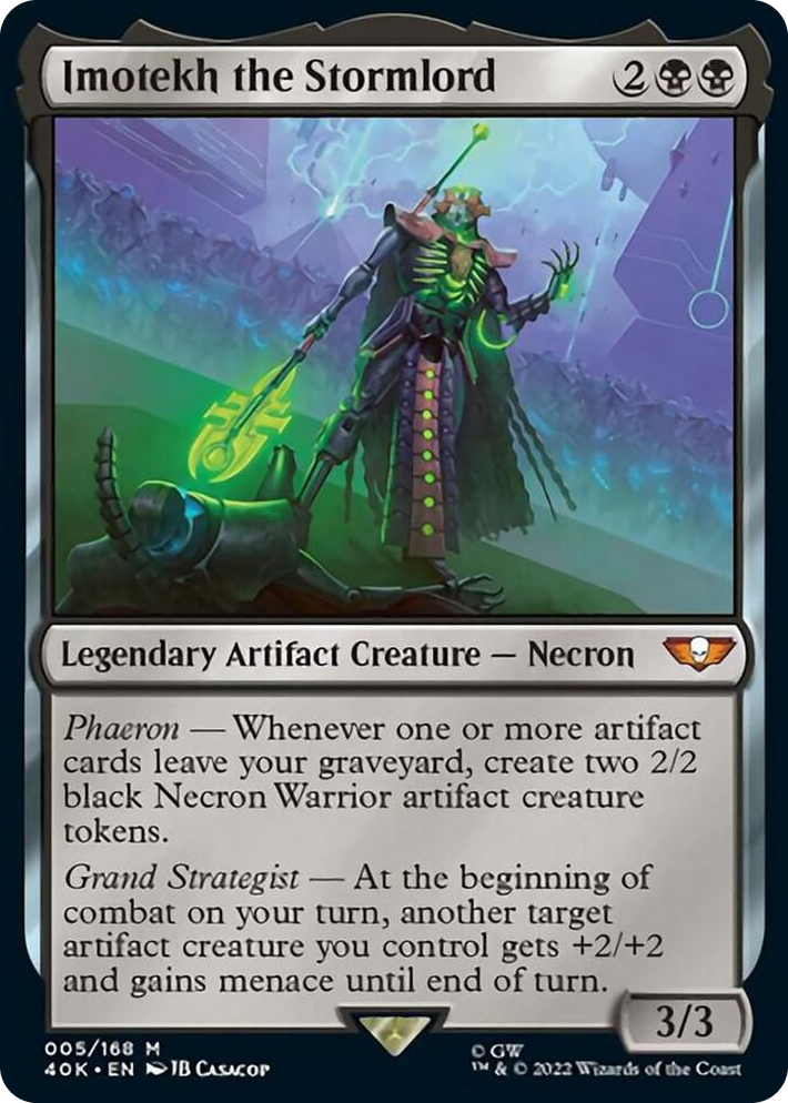 0005 Imotekh the Stormlord (Surge Foil) M Universes Beyond: Warhammer 40,000