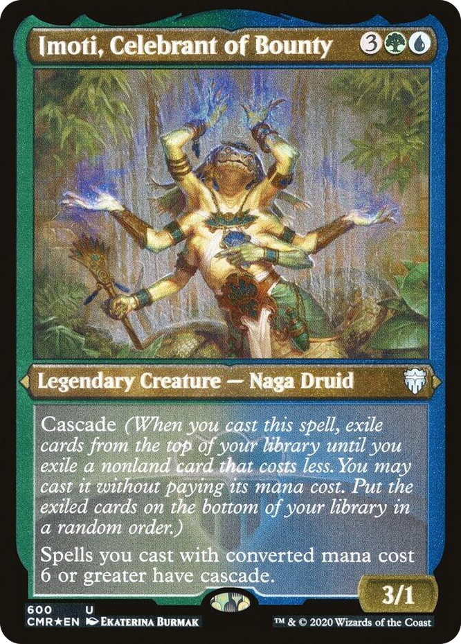 0600 Imoti, Celebrant of Bounty (Foil Etched) U Commander Legends