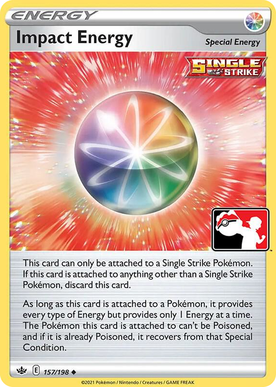 0157 Impact Energy Uncommon Prize Pack Series Cards
