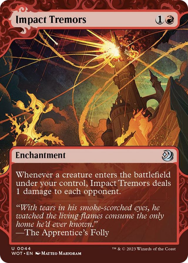 0044 Impact Tremors U Wilds of Eldraine: Enchanting Tales