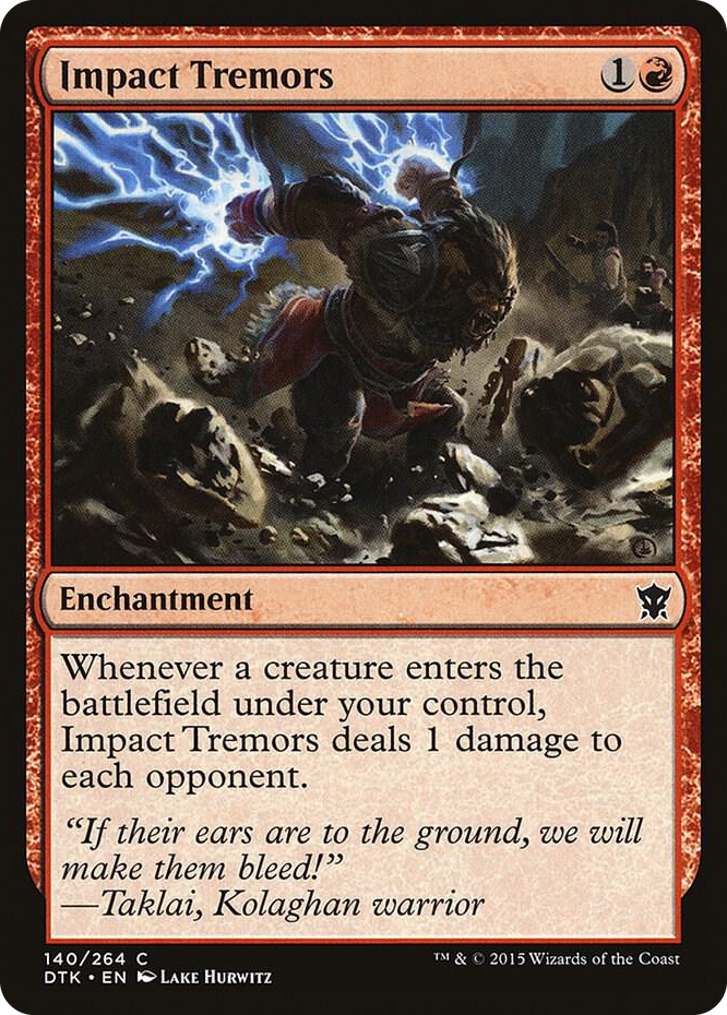 0140 Impact Tremors C Dragons of Tarkir