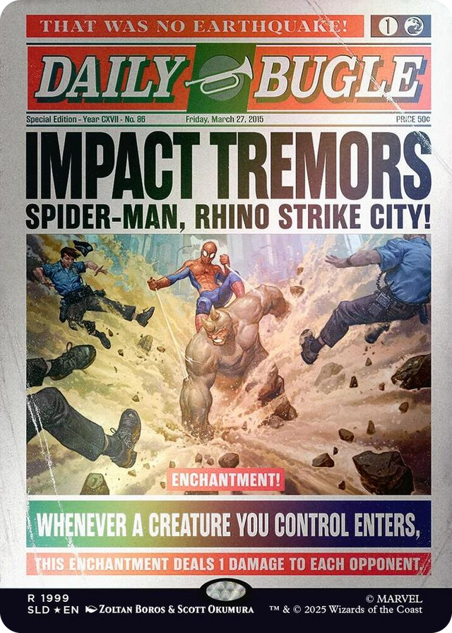 1999 Impact Tremors (1999) (Rainbow Foil) R Secret Lair Drop Series