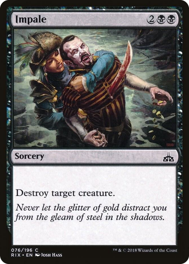 0076 Impale C Rivals of Ixalan