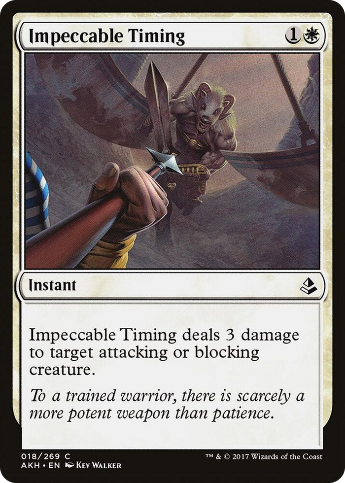 Impeccable Timing #18 C - Amonkhet Pokemon card