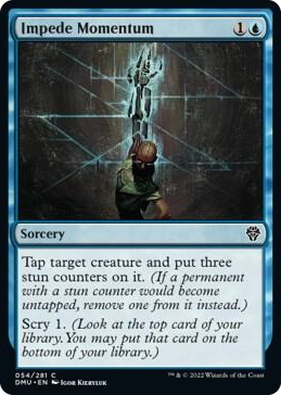 0054 Impede Momentum C Dominaria United