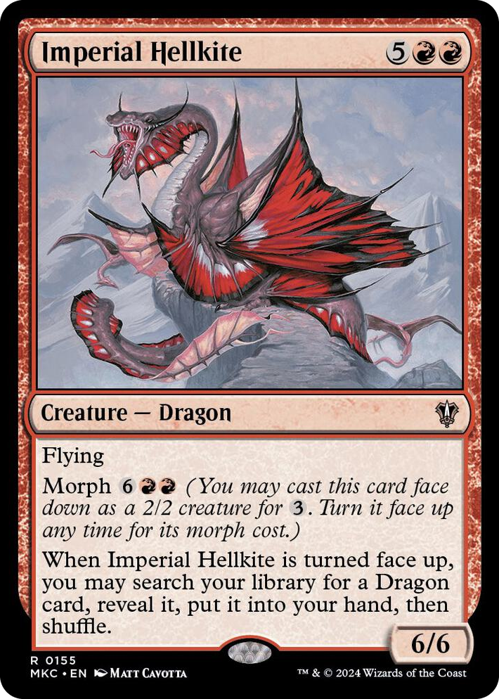 0155 Imperial Hellkite R Commander: Murders at Karlov Manor