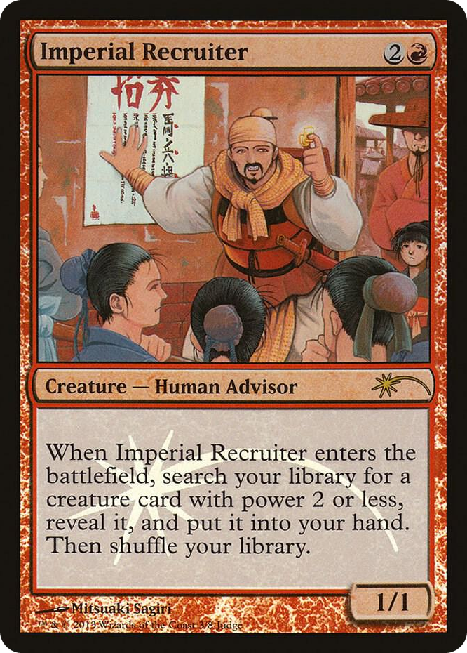 Imperial Recruiter #3 P - Judge Promos Pokemon card