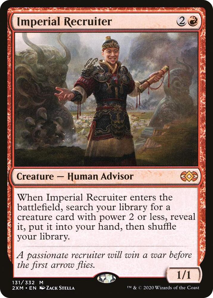0131 Imperial Recruiter M Double Masters