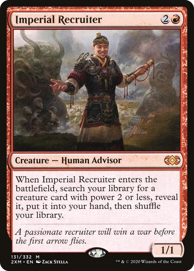 0131 Imperial Recruiter M Double Masters