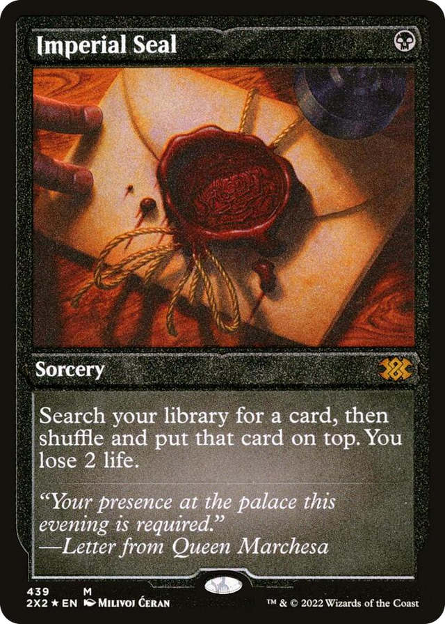 0439 Imperial Seal (Foil Etched) M Double Masters 2022