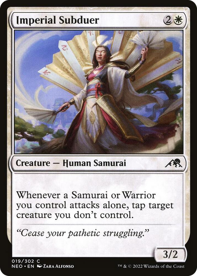 0019 Imperial Subduer C Kamigawa: Neon Dynasty