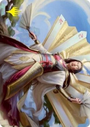 0002 Imperial Subduer Art Card (Gold-Stamped Signature) S Art Series: Kamigawa: Neon Dynasty