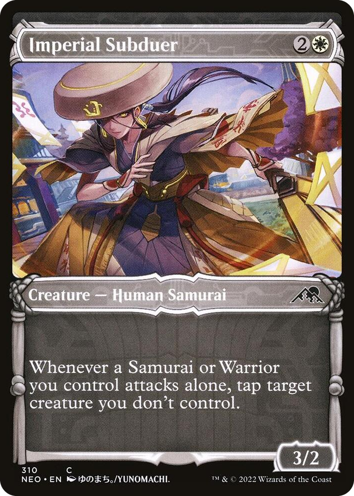 0310 Imperial Subduer (Showcase) C Kamigawa: Neon Dynasty
