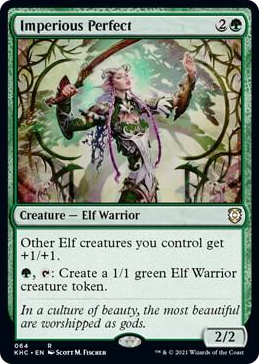 0064 Imperious Perfect R Commander: Kaldheim