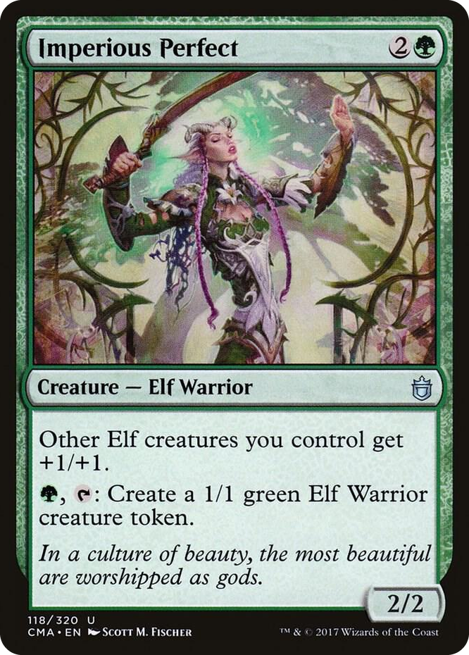 Imperious Perfect #117 U - Commander Anthology Pokemon card
