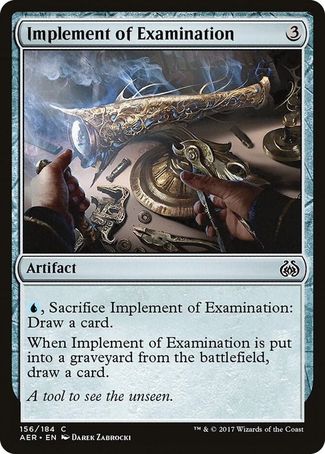 Implement of Examination #156 C - Aether Revolt Pokemon card