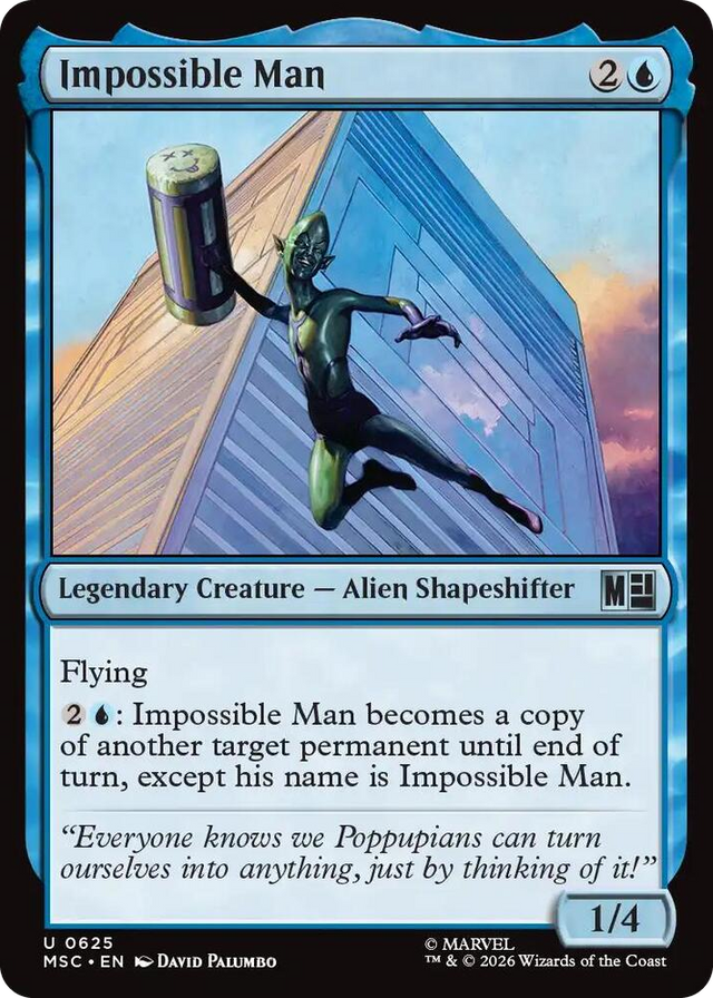 0625 Impossible Man U Commander: Marvel Super Heroes
