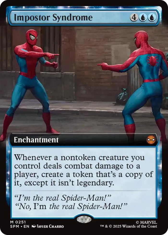 Impostor Syndrome (Extended Art) #251 M - Marvel's Spider-Man Pokemon card