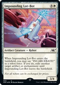 0300 Impounding Lot-Bot (Galaxy Foil) C Unfinity