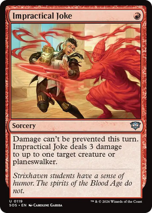 0119 Impractical Joke U Secrets of Strixhaven