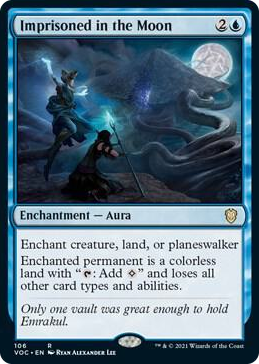 0106 Imprisoned in the Moon R Commander: Innistrad: Crimson Vow