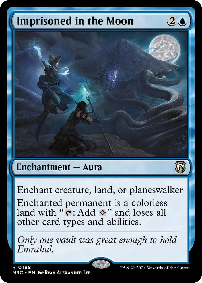 0188 Imprisoned in the Moon R Commander: Modern Horizons 3