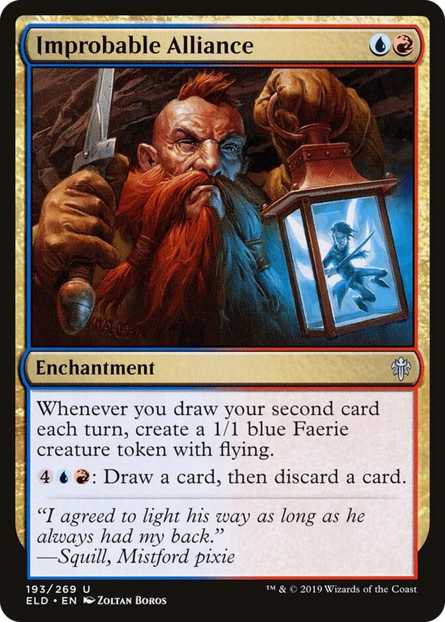 0193 Improbable Alliance U Throne of Eldraine