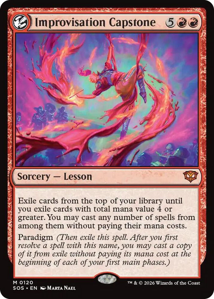 Improvisation Capstone #120 M - Secrets of Strixhaven Pokemon card