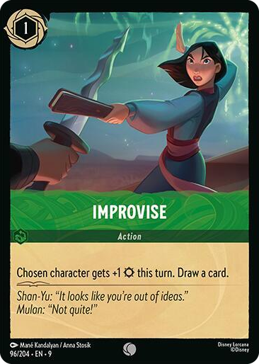 0096 Improvise Common Fabled