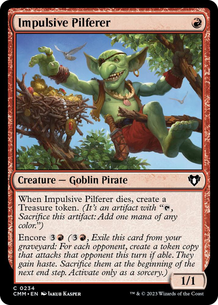 0234 Impulsive Pilferer C Commander Masters