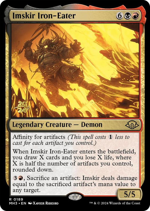 0189 Imskir Iron-Eater R Prerelease Cards