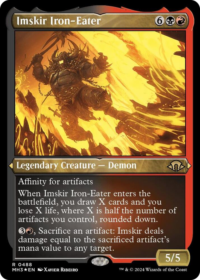 0488 Imskir Iron-Eater (Foil Etched) R Modern Horizons 3
