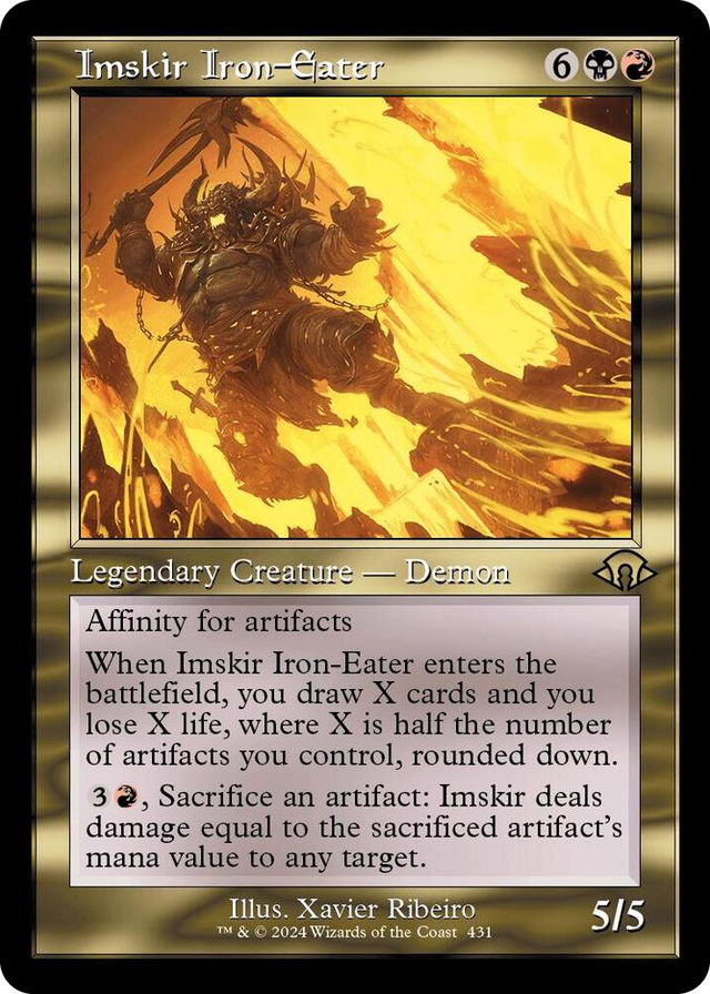 0431 Imskir Iron-Eater (Retro Frame) R Modern Horizons 3