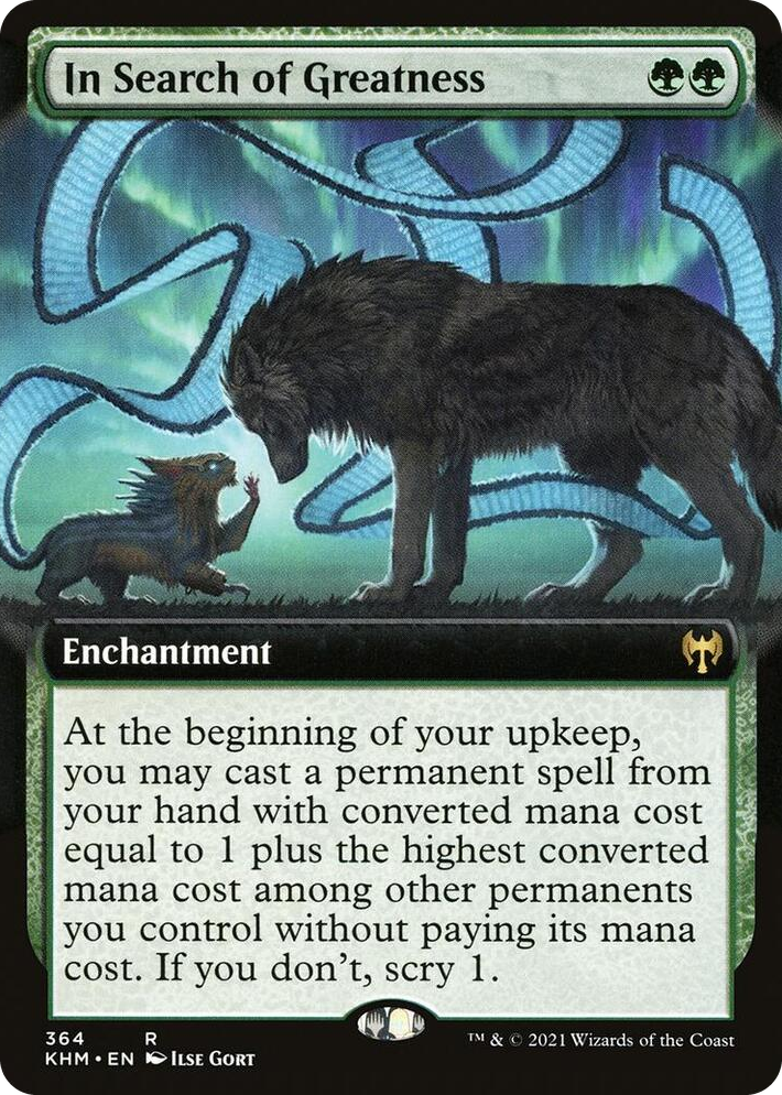 0364 In Search of Greatness (Extended Art) R Kaldheim