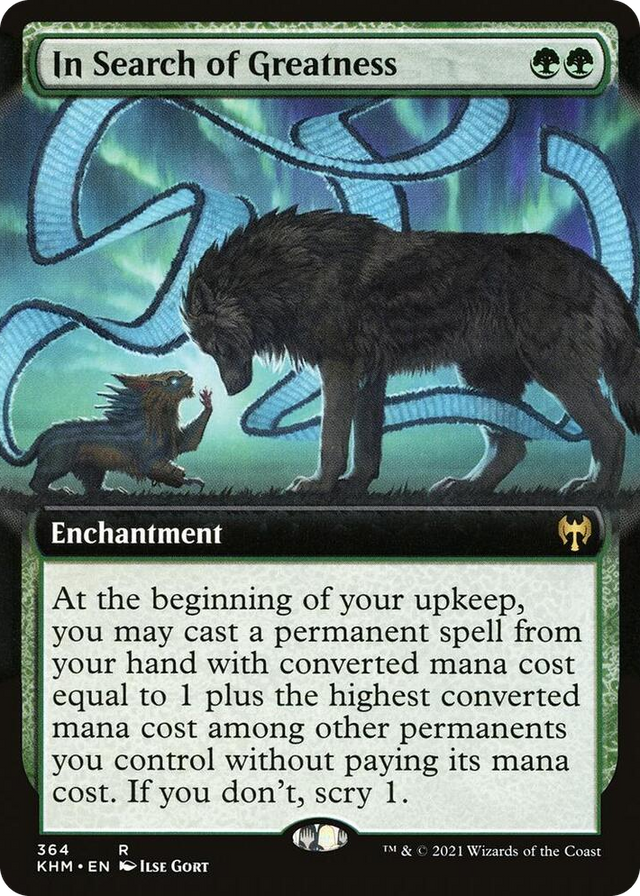 0364 In Search of Greatness (Extended Art) R Kaldheim