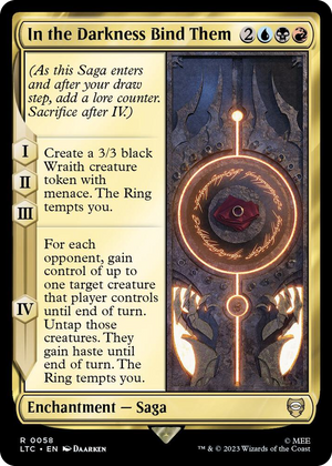 0058 In the Darkness Bind Them R Commander: The Lord of the Rings: Tales of Middle-earth