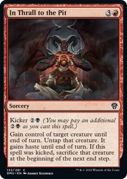 0132 In Thrall to the Pit C Dominaria United
