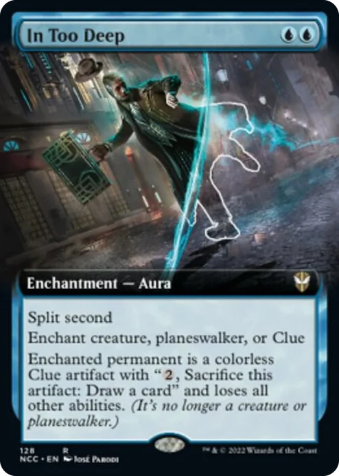 0128 In Too Deep (Extended Art) R Commander: Streets of New Capenna