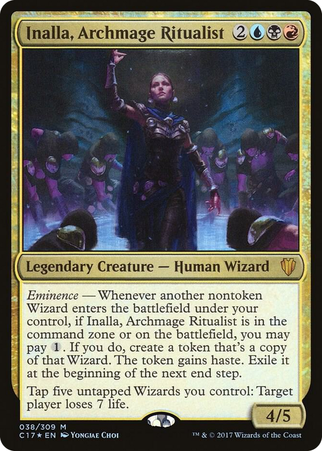 0038 Inalla, Archmage Ritualist M Commander 2017