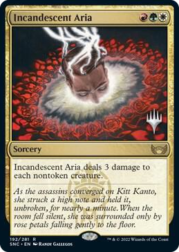 0192 Incandescent Aria R Promo Pack: Streets of New Capenna