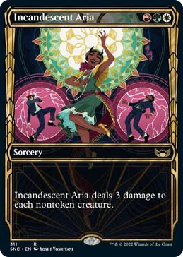 0311 Incandescent Aria (Showcase) R Streets of New Capenna