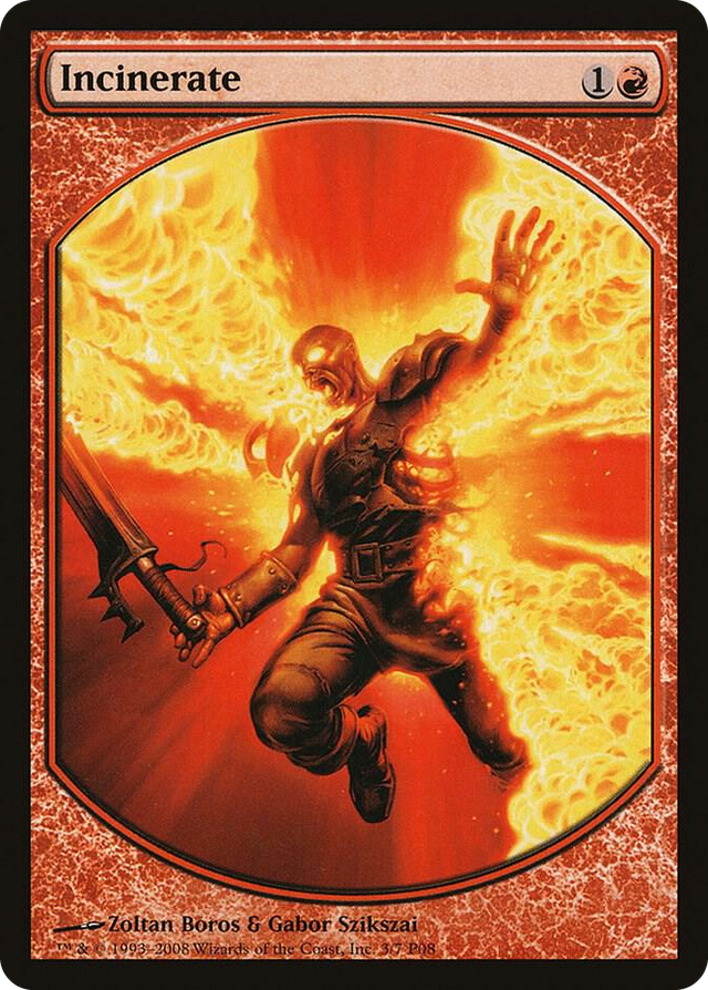 0003 Incinerate P Magic Player Rewards