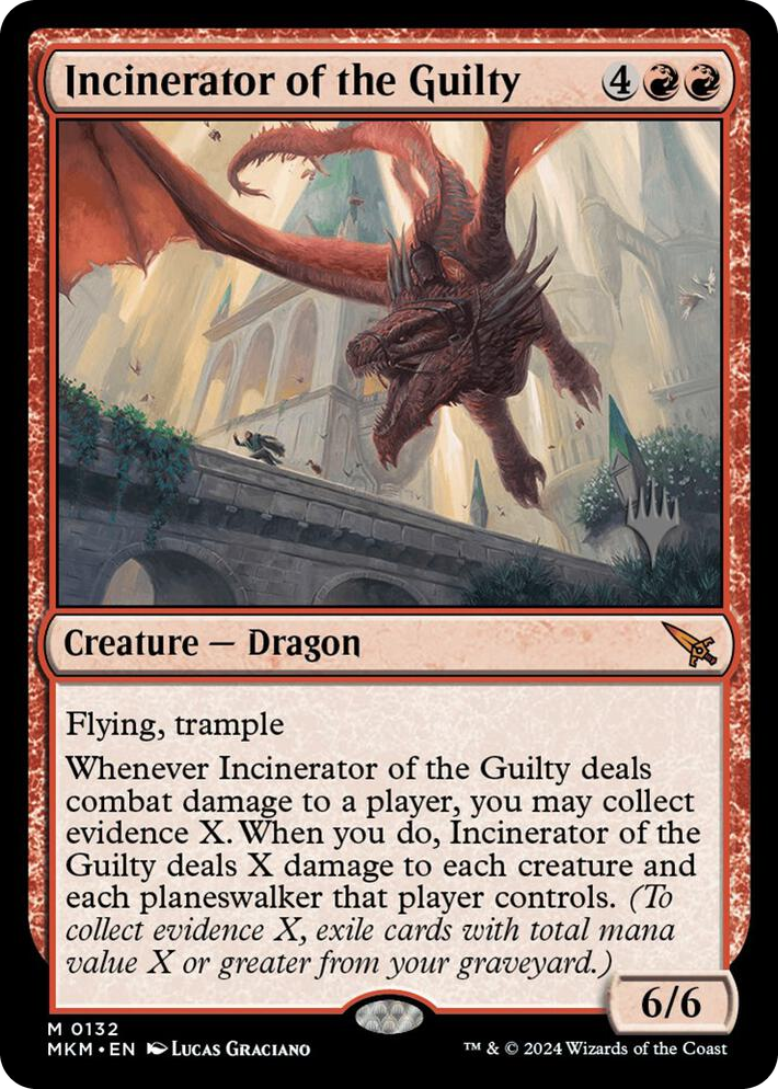 0132 Incinerator of the Guilty M Promo Pack: Murders at Karlov Manor