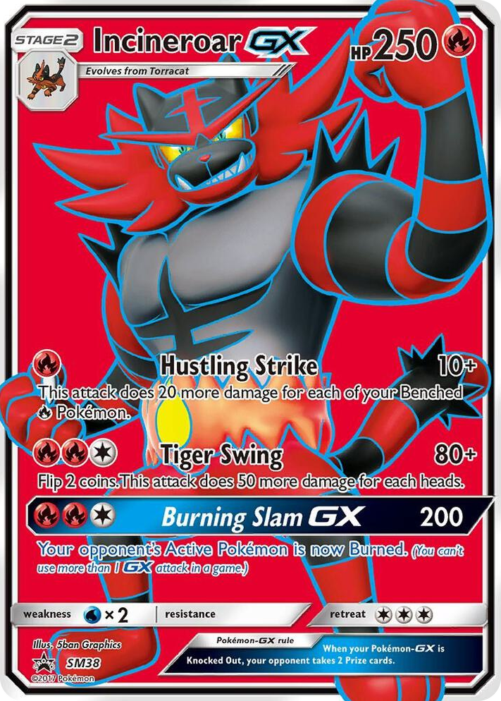 SM038 Incineroar GX - SM38 Promo SM Promos