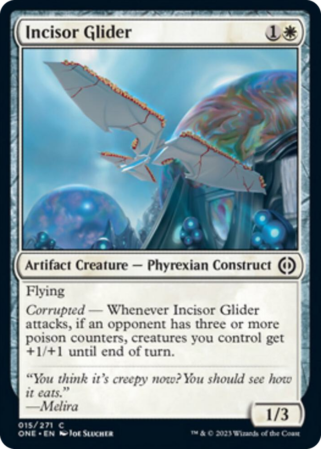0015 Incisor Glider C Phyrexia: All Will Be One