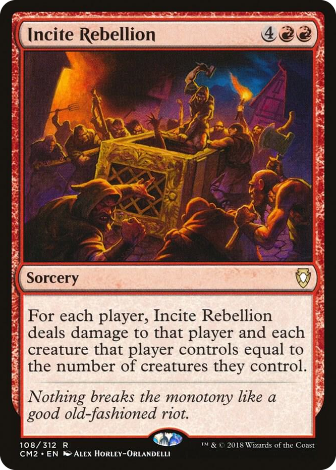0108 Incite Rebellion R Commander Anthology Volume II